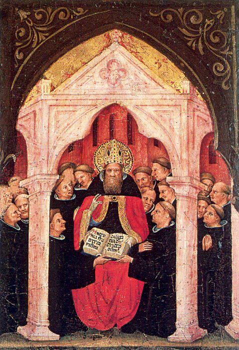 Pietro, Nicolo di Scenes from the Legend of Saint Augustine: 11 china oil painting image